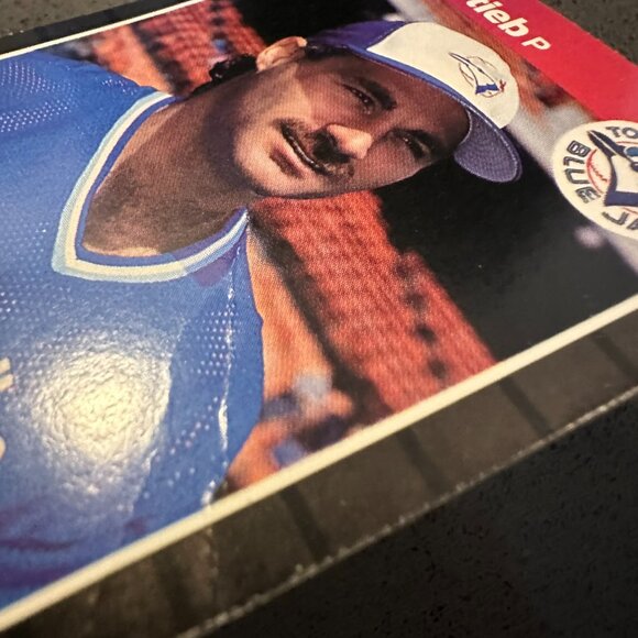 Dave Stieb Pitcher Toronto Blue Jays Baseball Card - Don Russ 89 - Picture 2 of 3